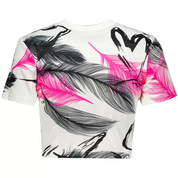  Dámsky prémiový crop top ALTISPORT VOJ/ALW001TR07 BIELA 