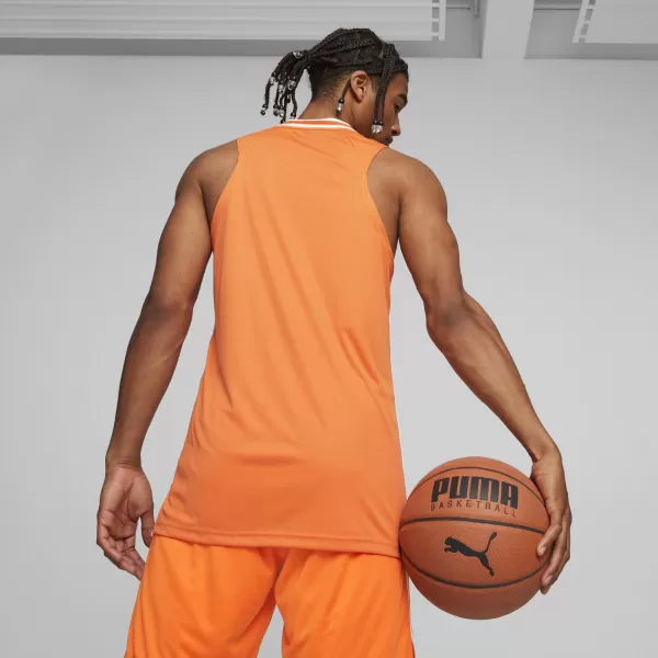  Mužský dres PUMA HOOPS TEAM GAME JERSEY 67662808 ZLATÝ MAK 