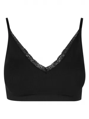 Dámska podprsenka URBAN CLASSICS TB7657A ČIERNA/ČIERNA