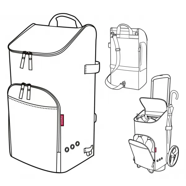  Taška REISENTHEL CITYCRUISER BAG KRÚTIŤ STRIEBRO 