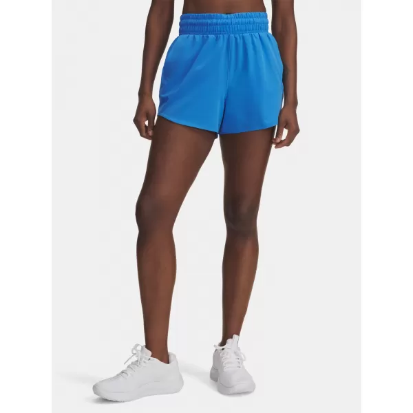  Dámske šortky UNDER ARMOUR UA VANISH 3IN SHORT 1376935-402 MODRÁ 