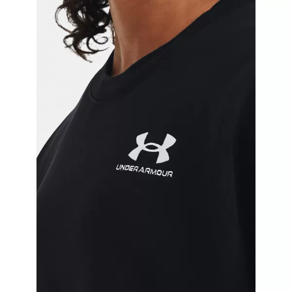  Dámska mikina UNDER ARMOUR ESSENTIAL FLC OS CREW 1379475-001 ČIERNA 