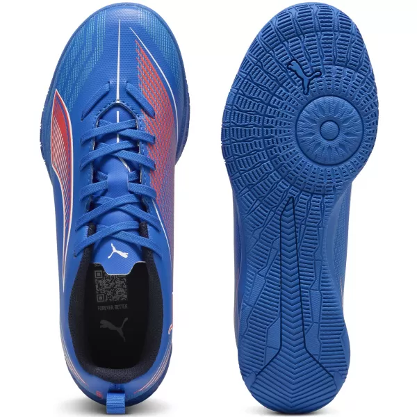  Detská obuv PUMA ULTRA 6 PLAY IT JR 10853801 ULTRA MODRÁ/BIELA/ŽIARIVÁ ČERVENÁ 