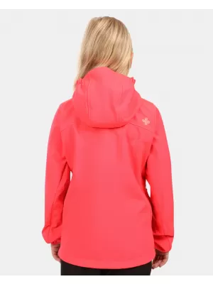 Detská softshellová bunda KILPI RAVIA-J ZJ0115KI RUŽOVÁ
