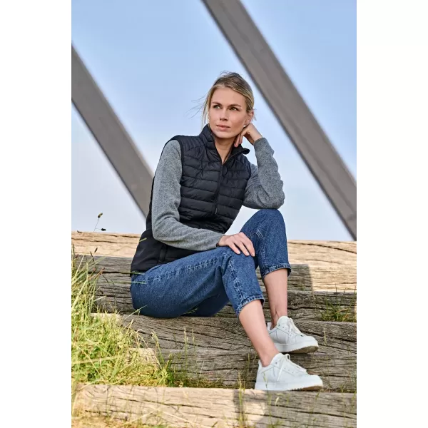  Dámska vesta TEE JAYS | TJ 9625 BLACK/BLACK/BLACK 