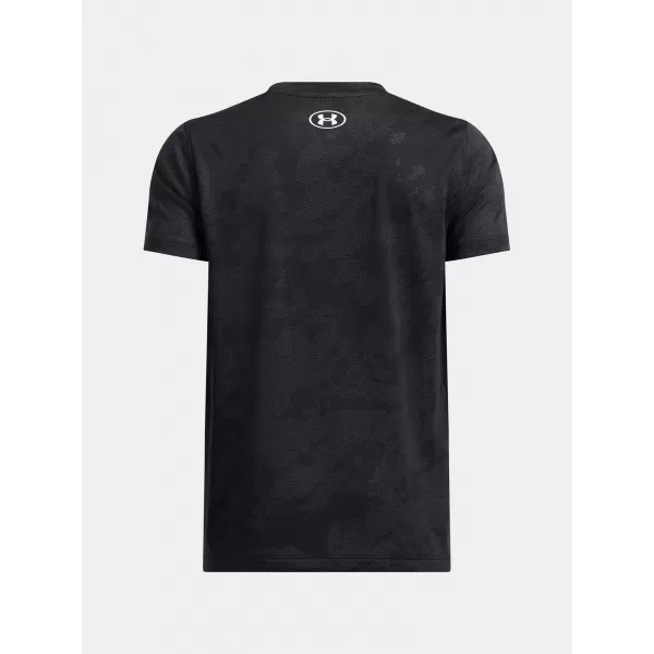 Chlapčenské tričko UNDER ARMOUR UA TECH VENT JCQRD SS 1390019-001 ČIERNA 