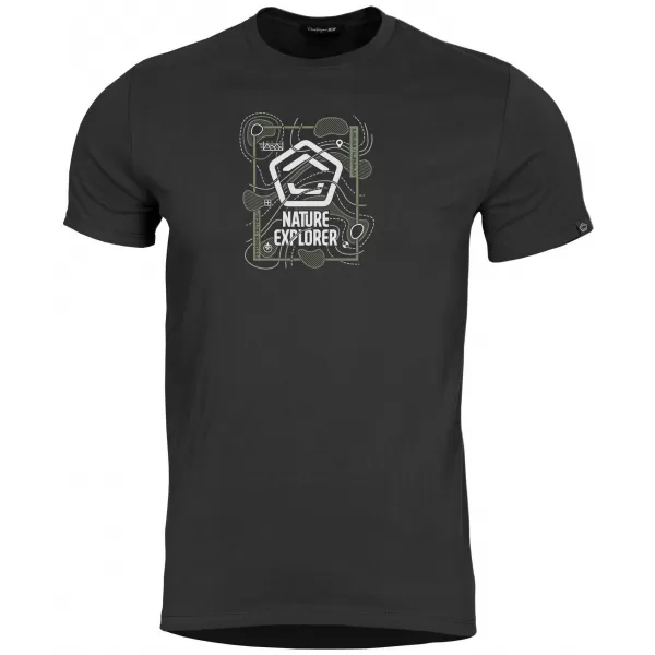  tričko PENTAGON AGERON NATURE EXPLORER K09012 ČIERNA 