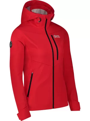 Dámska softshellová bunda NORDBLANC NBWSL8131 ČERVENÁ