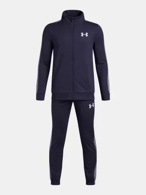 Súprava pre chlapcov UNDER ARMOUR UA RIVAL KNIT TRACK SUIT 1363290-403 MODRÁ