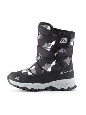 Detská obuv ALPINE PRO IREMO ČIERNA