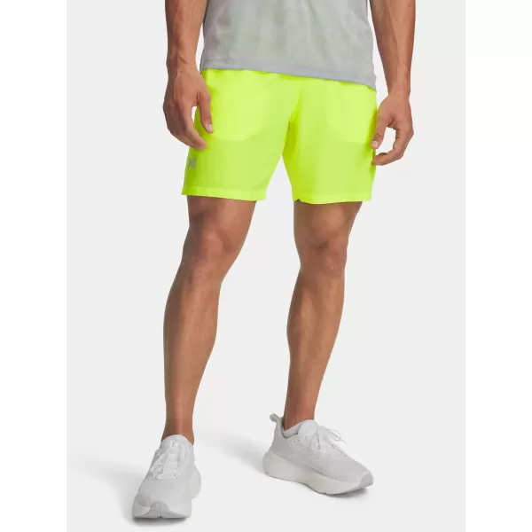  Pánske šortky UNDER ARMOUR UA LAUNCH 7 SHORTS JANTÁROVÁ 
