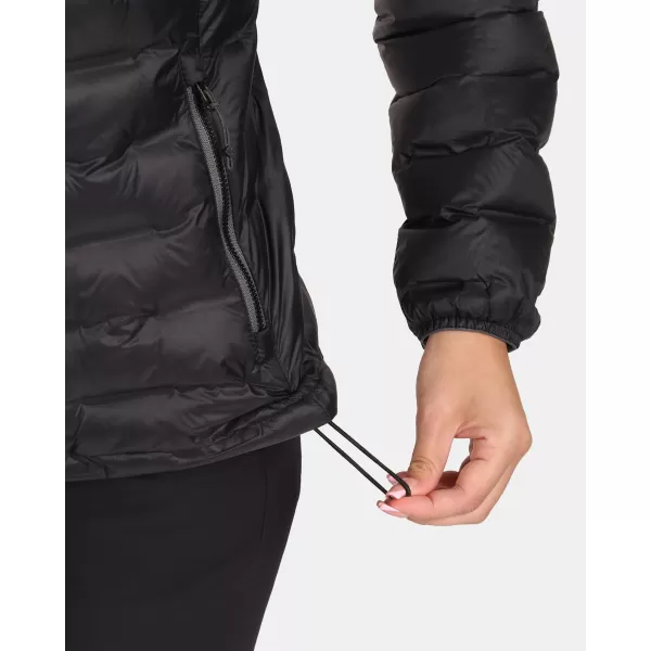  Dámska bunda KILPI ALBA-W ZL0113KI ČIERNA 