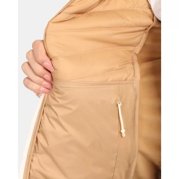  Dámska bunda KILPI ACTIS-W ZL0119KI BÉŽOVÁ 