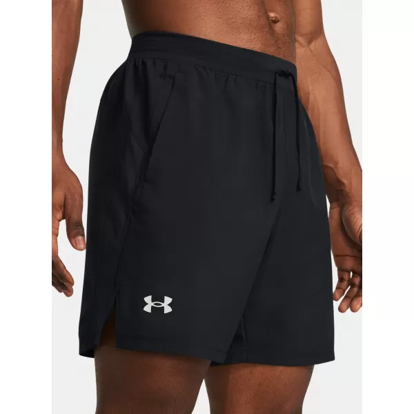  Pánske šortky UNDER ARMOUR UA LAUNCH 7'' UNLINED SHORTS 1382622-001 ČIERNA 