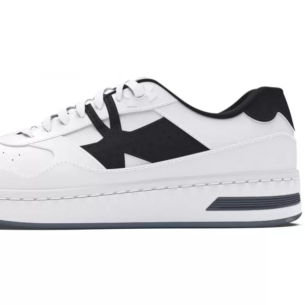  Pánske topánky UNDER ARMOUR UA COURT 96 3028633-101 BIELA 