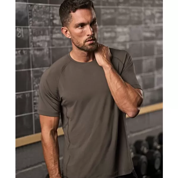  Pánske tričko TEE JAYS | TJ 7020 BLACK MELANGE 