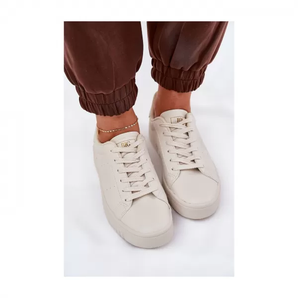  Dámske tenisky BIG STAR NN274578 BÉŽOVÁ Big Star Shoes 