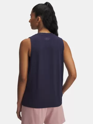 Dámske tielko UNDER ARMOUR UA VARSITY TANK 6005631-410 MODRÁ