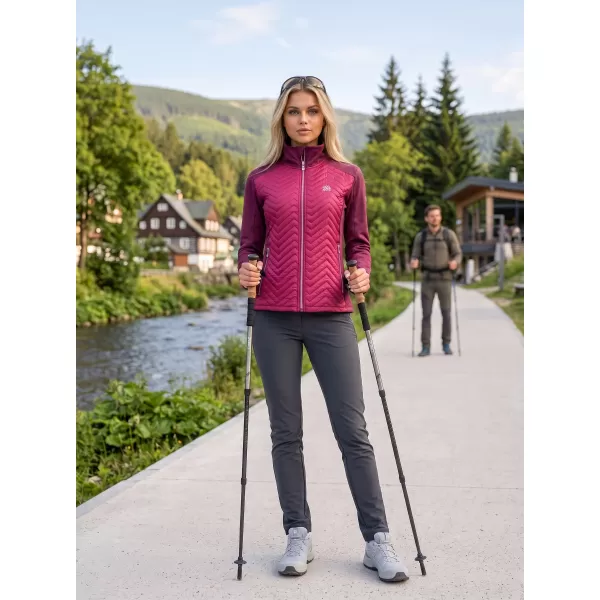  Dámska hybridná bunda ALTISPORT GAIL BORDOVÁ 