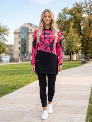 Dámska mikina KIXMI VONITA RUŽOVÁ