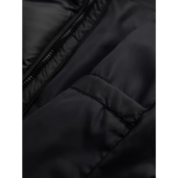  Pánska bunda OMBRE OM-JAHP-0303 ČIERNA 