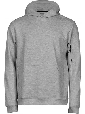 Pánska mikina TEE JAYS | TJ 5702 HEATHER GREY