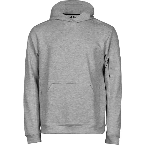  Pánska mikina TEE JAYS | TJ 5702 HEATHER GREY 