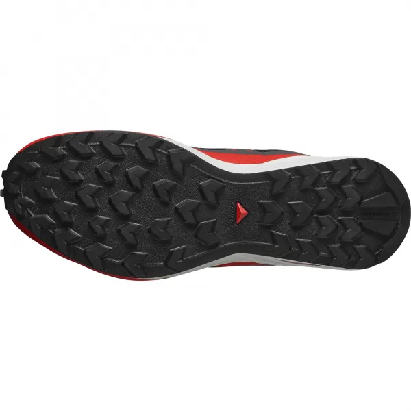  Pánske topánky SALOMON SPEEDCROSS PEAK ČIERNA/ASFALTOVÁ/OHNIVÁ ČERVENÁ 