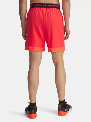 Pánske šortky UNDER ARMOUR UA VANISH WOVEN 6IN SHORTS ČERVENÁ