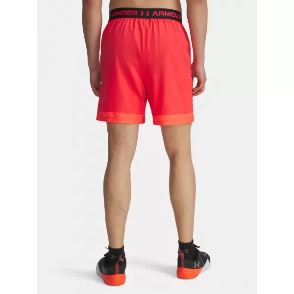  Pánske šortky UNDER ARMOUR UA VANISH WOVEN 6IN SHORTS ČERVENÁ 