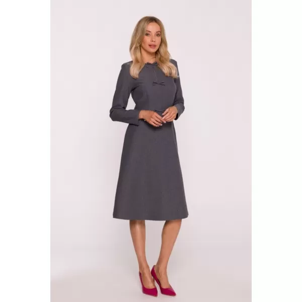  Šaty STYLOVE S413 SIVÁ 