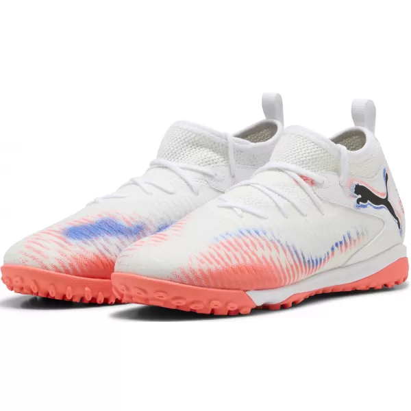  Detská obuv PUMA FUTURE 8 MATCH TT + MID JR 10861601 WHITE/ BIELA/PUMA ČIERNA/ŽIARIACA ČERVENÁ 