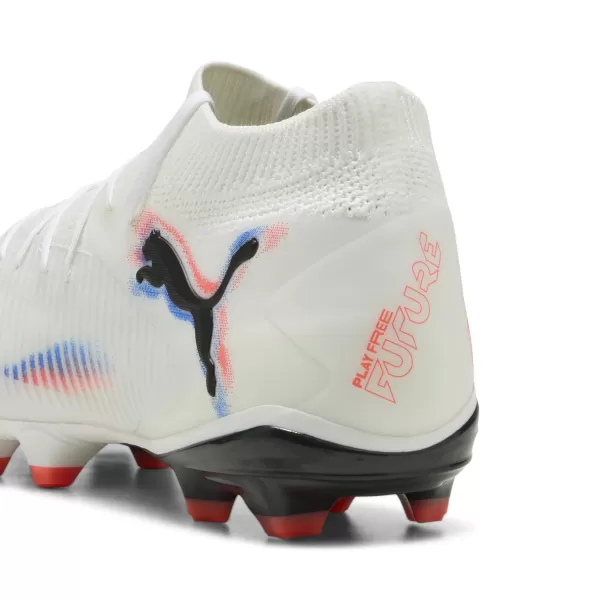  Pánske topánky PUMA FUTURE 8 PRO FG/AG 10858801 WHITE/ BIELA/PUMA ČIERNA/ŽIARIACA ČERVENÁ 