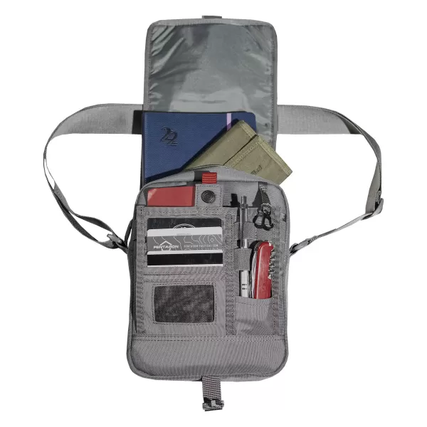  Taška PENTAGON MESSENGER SHOULDER BAG K16087 HNEDÁ ŠEDÁ 