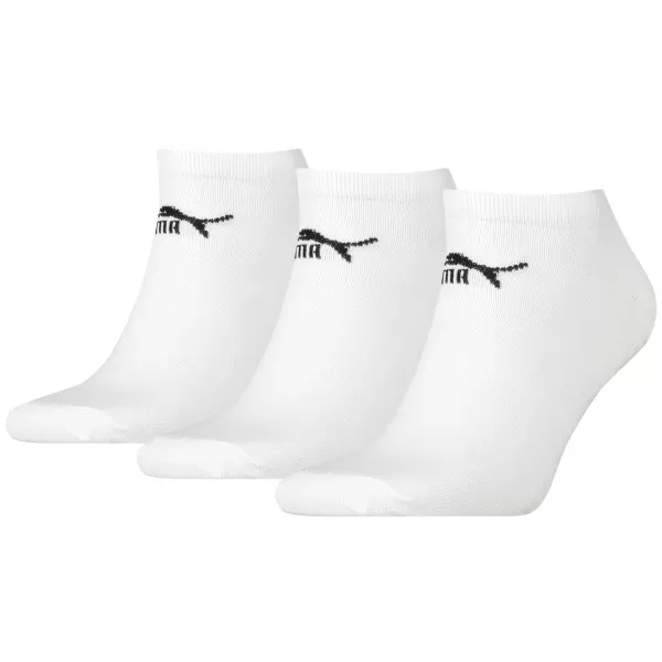  Pánske ponožky PUMA SNEAKER-V 3P 88749702 BIELY 
