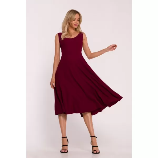  Šaty STYLOVE S424 GAŠTANOVÉ 