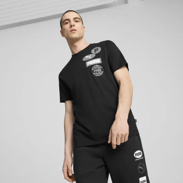  Tričko PUMA GRAPHICS ICON TEE 68320801 PUMA BLACK 