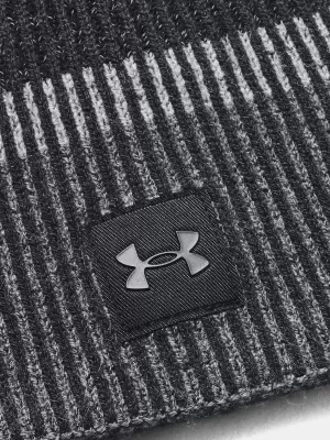 Čiapka UNDER ARMOUR LAUNCH REFLECTIVE BEANIE 1386648-001 ČIERNA