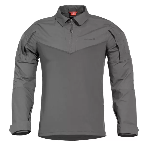  Pánske tričko s dlhým rukávom PENTAGON RANGER SHIRT K02013 VLK/SIVÁ 