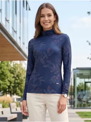 Dámske tričko ALTISPORT GERDA TMAVO MODRÁ