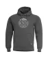 Mikina PENTAGON PHAETON HOOD SWEATER 17 K09021 ŠKVÁROVÁ ŠEDÁ
