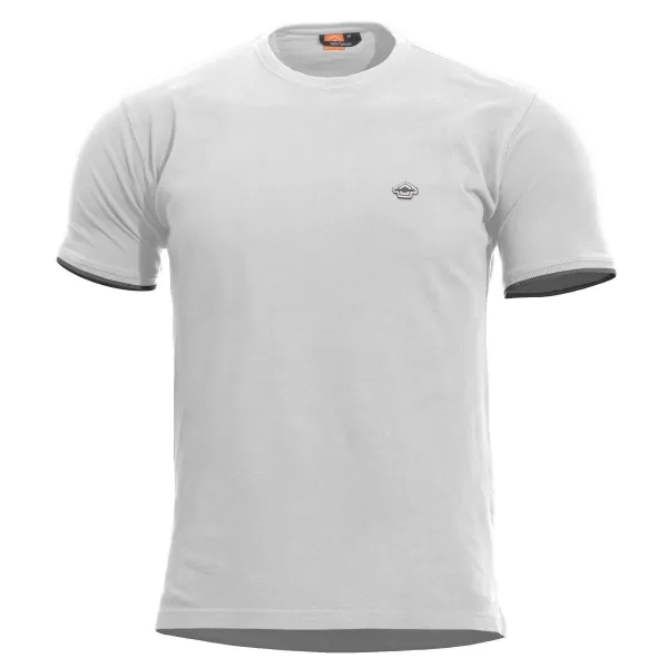  tričko PENTAGON LEVANTES CREWNECK STRIPES K09026 BIELA 