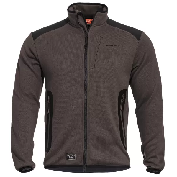  Mikina PENTAGON AMINTOR FLEECE JACKET K08028 TERRA HNEDÁ 