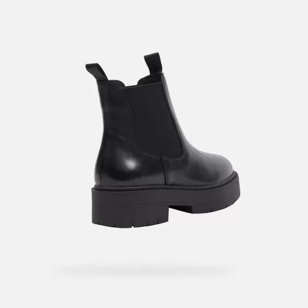  Dámske topánky GEOX SPHERICA EC7 G009692 ČIERNA 