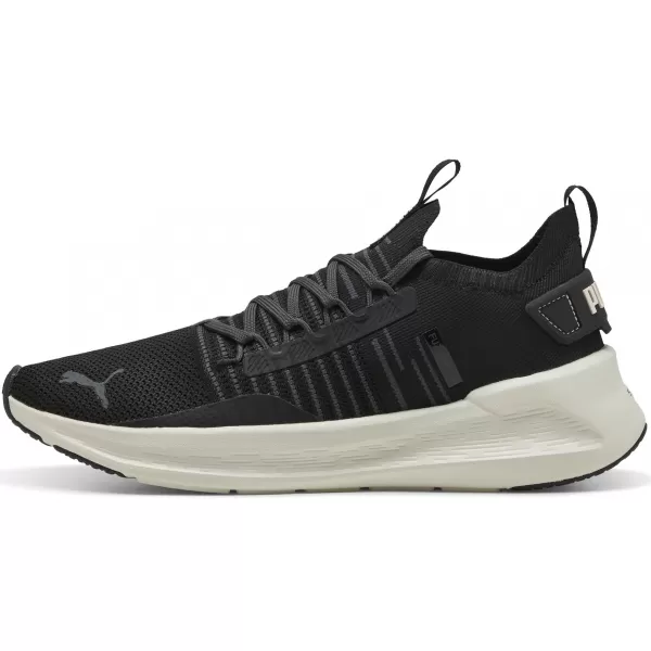 Čižmy PUMA SOFTRIDE SYMMETRY FUZION LS 31148210 PUMA ČIERNA/TMAVOŠEDÁ 