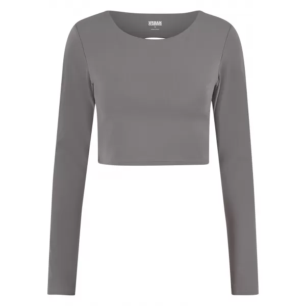  Dámske tričko URBAN CLASSICS TB7807 SENIOR GREY 