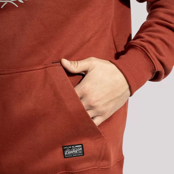  Mikina PENTAGON PHAETON HOOD SWEATER K09021-LA83 SKOKAN ZELENÝ 