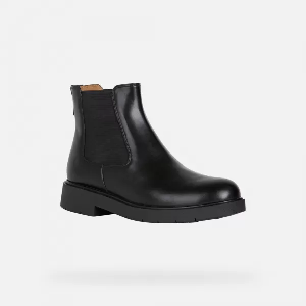  Dámske topánky GEOX SPHERICA EC1 G004110 ČIERNA 