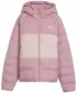 Detská bunda PUMA SYNTHETIC HOODED PUFFER JACKET 68840465 PRIPRAVENÁ RUŽOVÁ