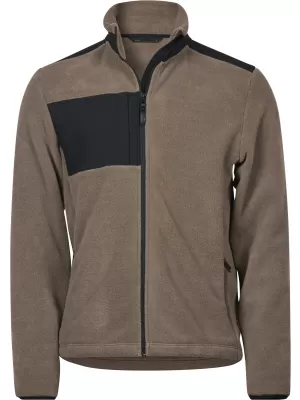 Pánska mikina TEE JAYS | TJ 9120 CLAY/BLACK